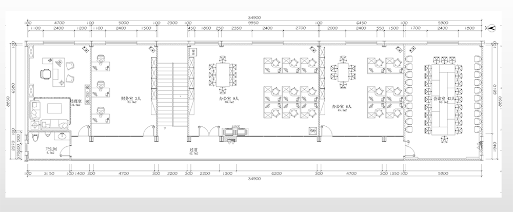 安徽皖新機電有限公司-廠房辦公樓改造(圖13)